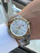 Ferro Çelik Kordon Takvimli Kadran 30 Mt Suya Dayanıklı Erkek Kol Saati EF-11357-D thumbnail 3