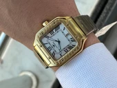 Ferro Çelik Kordon Takvimli Kadran 30 Mt Suya Dayanıklı Erkek Kol Saati EFM11448-B thumbnail 5