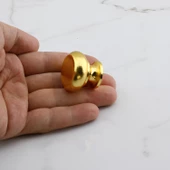 Gama Düğme Metal Kulp Gold Altın Çekmece Mobilya Mutfak Dolabı Dolap Kulpu Kulbu Kulpları thumbnail 5