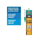 AKFİX SİLİKON ŞEFFAF 1100E 280 GR. - 2