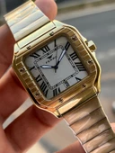 Ferro Çelik Kordon Takvimli Kadran 30 Mt Suya Dayanıklı Erkek Kol Saati EFM11448-B thumbnail 3