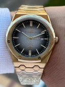 Ferro Çelik Kordon Takvimli Kadran 30 Mt Suya Dayanıklı Erkek Kol Saati EFM40133-B2 thumbnail 5