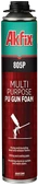 Akfix Köpük Tabancalı Montaj Köpüğü Dolgu Köpüğü 805P 850 Gr thumbnail 1