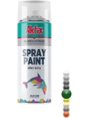 Akfix Sprey Boya Parlak Yeşil RAL6001 400ML / 300GR - 1