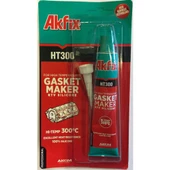 Akfix HT300 Sıvı Conta Yüksek Isı Silikonu Kırmızı 50 GR thumbnail 2