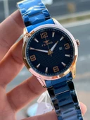 Ferro Çelik Kordon Takvimli Kadran 30 Mt Suya Dayanıklı Erkek Kol Saati EFM11911-T - 3