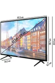 Telefunken 43TF6520A-RB 43"-109CM FULLHD SMART WIFI BT LED TV - 2