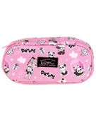 Kaukko Nature Özel Bölmeli Kalem Çantası Panda K2632 - 1