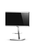 Sonorous   Pl 2710 Wht-slv Gri Alüminyum, Beyaz Taban Tv Sunum Sehpası - 1