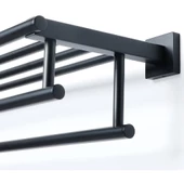 Havluluk Banyo Havlu Askısı Metal Duvar  Askısı - 5