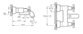 VitrA Juno A4086823 Banyo Bataryası, Altın - 2