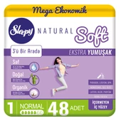 Sleepy Natural Soft Ekstra Yumuşak Normal (48 Ped) - 1