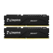 Kingston Beast KF552C36BBEK2-16TR 16GB (2x8) DDR5 5200Mhz CL36 Siyah Gaming RAM (Bellek) - 1