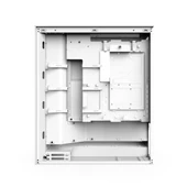 NZXT H7 Flow (2024) CM-H72FW-R1 RGB White Tempered Glass USB 3.2 ATX Mid Tower Kas - 6