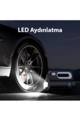 Ally   Ally ST-5523 LED Işıklı Taşınabilir Hava Pompası Kompresör Araç Lastik Şişirme Makinesi SİYAH - 3