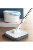 EZERE   EZERE Temiz-Kirli Su Hazneli Teleskopik Mikrofiber Mop Paspas Yüzey Fayans Temizleyici Set - 7