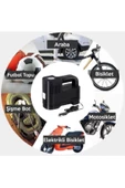Ally Mobile   Ally Mobile St-217 12v Taşınabilir Hava Pompası Kompresör Araç Lastik Şişirme Makinesi Siyah - 3