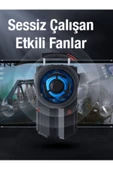 Memo   Memo Dl-a5 Kablosuz Cep Telefon Soğutma Fanı Gamer Oyuncu Radyatör Soğutucu Şarjlı - 2