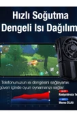 Memo   Memo Dl-a5 Kablosuz Cep Telefon Soğutma Fanı Gamer Oyuncu Radyatör Soğutucu Şarjlı - 5