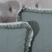 Schafer Home Clara Yatak Örtüsü Seti 3 Parça-Gri - 2