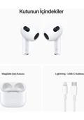 Apple AirPods (3. nesil) ve MagSafe Şarj Kutusu Bluetooth Kulaklık MME73TU/A (Apple Türkiye Garantili) - 3
