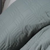 Schafer Home Clara Yatak Örtüsü Seti 3 Parça-Gri - 4