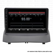 Araç Multimedya Ford Fiesta Android 12 Carplay 4Gb Ram + 64Gb Hdd 2009-2012 Navigasyon Ekran MYW thumbnail 4