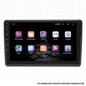 Araç Multimedya Fiat Ducato Android 12 Carplay 4Gb Ram + 64Gb Hdd Navigasyon Ekran MYW thumbnail 6