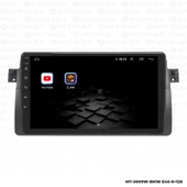 Araç Multimedya Bmw E46 Android 12 Carplay 4Gb Ram + 64Gb Hdd Navigasyon Ekran MYW thumbnail 5