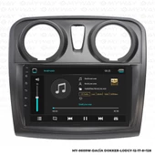 Araç Multimedya Dacia Lodgy Android 12 Carplay 4Gb Ram + 64Gb Hdd 2012-2017 Navigasyon Ekran MYW - 2