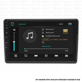 Araç Multimedya Fiat Ducato Android 12 Carplay 4Gb Ram + 64Gb Hdd Navigasyon Ekran MYW thumbnail 2