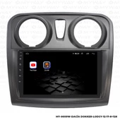 Araç Multimedya Dacia Lodgy Android 12 Carplay 4Gb Ram + 64Gb Hdd 2012-2017 Navigasyon Ekran MYW - 5