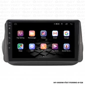 Araç Multimedya Fiat Fiorino Android 12 Carplay 4Gb Ram + 64Gb Hdd Navigasyon Ekran MYW - 6
