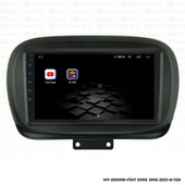 Araç Multimedya Fiat 500X Android 12 Carplay 4Gb Ram + 64Gb Hdd Navigasyon Ekran MYW thumbnail 5