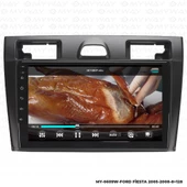 Araç Multimedya Ford Fiesta Android 12 Carplay 4Gb Ram + 64Gb Hdd 2005-2008 Navigasyon Ekran MYW thumbnail 1