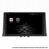 Araç Multimedya Citroen Berlingo Android 12 Carplay 4Gb Ram + 64Gb Hdd 2019-2021 Navigasyon Ekran MYW - 5