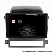 Araç Multimedya Chevrolet Captiva Android 12 Carplay 4Gb Ram + 64Gb Hdd 2009-2012 Navigasyon Ekran MYW thumbnail 5