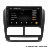 Araç Multimedya Fiat Doblo Android 12 Carplay 4Gb Ram + 64Gb Hdd 2011-2014 Navigasyon Ekran MYW - 3