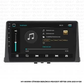 Araç Multimedya Citroen Berlingo Android 12 Carplay 4Gb Ram + 64Gb Hdd 2019-2021 Navigasyon Ekran MYW - 2