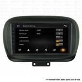 Araç Multimedya Fiat 500X Android 12 Carplay 4Gb Ram + 64Gb Hdd Navigasyon Ekran MYW thumbnail 3