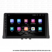 Araç Multimedya Citroen Berlingo Android 12 Carplay 4Gb Ram + 64Gb Hdd 2019-2021 Navigasyon Ekran MYW - 7