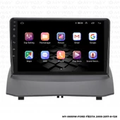 Araç Multimedya Ford Fiesta Android 12 Carplay 4Gb Ram + 64Gb Hdd 2009-2012 Navigasyon Ekran MYW thumbnail 6
