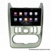 Araç Multimedya Dacia Logan Android 12 Carplay 4Gb Ram + 64Gb Hdd Navigasyon Ekran MYW thumbnail 6