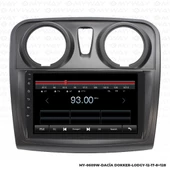 Araç Multimedya Dacia Lodgy Android 12 Carplay 4Gb Ram + 64Gb Hdd 2012-2017 Navigasyon Ekran MYW - 4