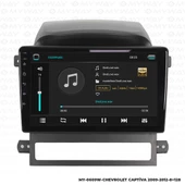 Araç Multimedya Chevrolet Captiva Android 12 Carplay 4Gb Ram + 64Gb Hdd 2009-2012 Navigasyon Ekran MYW thumbnail 2