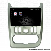 Araç Multimedya Dacia Logan Android 12 Carplay 4Gb Ram + 64Gb Hdd Navigasyon Ekran MYW thumbnail 5