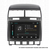 Araç Multimedya Volkswagen Touareg Android 12 Carplay 4Gb Ram + 64Gb Hdd 2003-2009 Navigasyon Ekran MYW thumbnail 2
