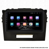 Araç Multimedya Suzuki Grand Vitara Android 12 Carplay 4Gb Ram + 64Gb Hdd 2006-2012 Navigasyon Ekran MYW thumbnail 7