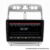Araç Multimedya Peugeot 307 Android 12 Carplay 4Gb Ram + 64Gb Hdd Navigasyon Oem Ekran MYW - 4