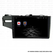 Araç Multimedya Honda Jazz Android 12 Carplay 4Gb Ram + 64Gb Hdd 2015-2019 Navigasyon Ekran MYW thumbnail 6